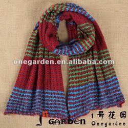 Knitting Pattern: Striped Scarf - How to Read Knitting Patterns: E