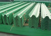galvanized steel highway guardrail