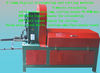Wire rod straightening and cutting machine