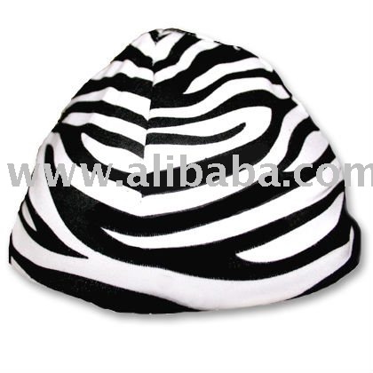 TRENDY Wholesale Zebra Animal Print Baby Infant Beanie Cap Hat