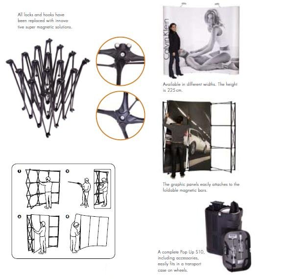 tradeshow booth displays. Trade Show Booth Pop Up S10