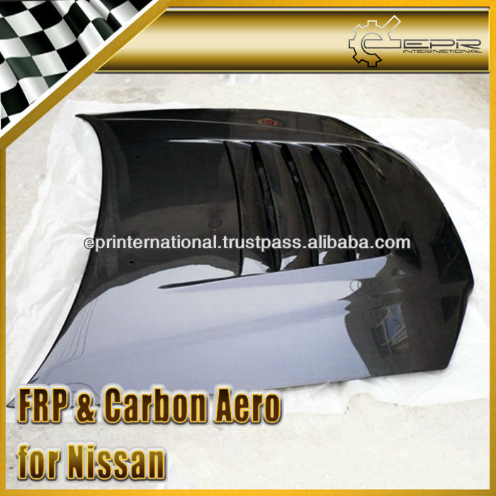 Nissan Skyline R34 GTR Nismo Style Carbon Bonnet Hood