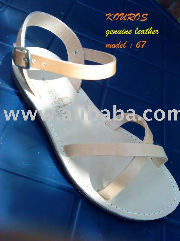KOUROS leather sandals