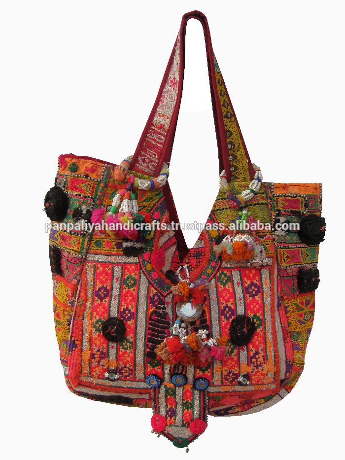 INDIAN STYLE* Glorious designer banjara handbags tote style