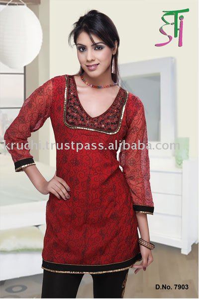 latest designs for kurtis. Latest Design Kurti(India)