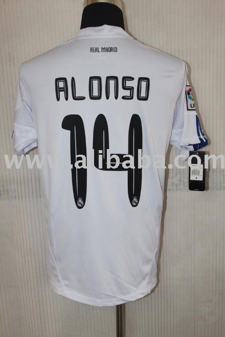 real madrid 2011 jersey. Real Madrid football jersey