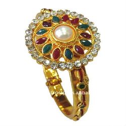 trendy fashion designer indian gold plated jewellery