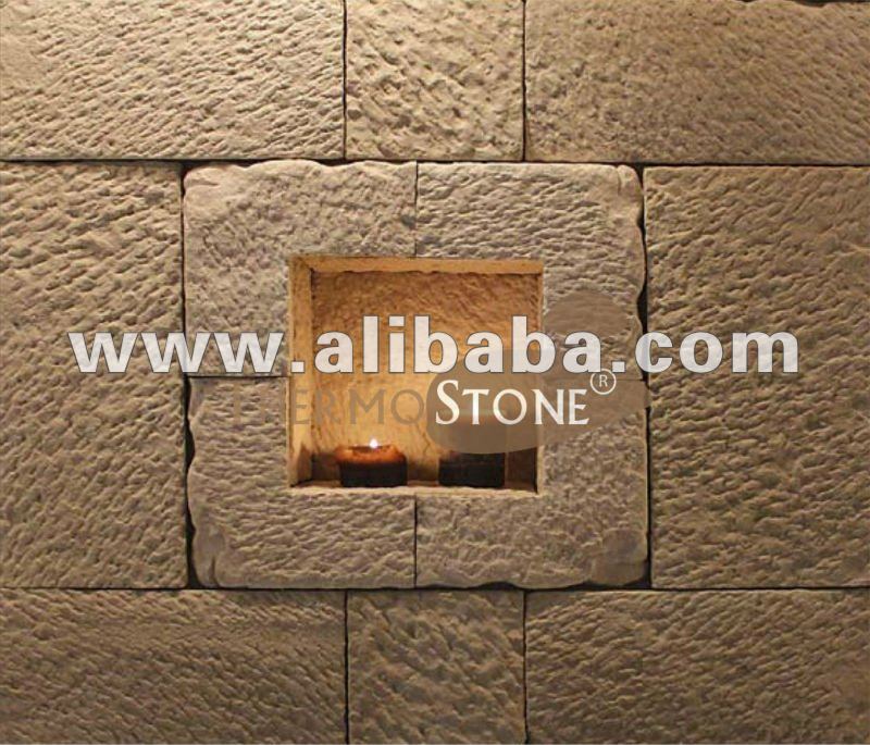 Piedra artificial para interiores lindos