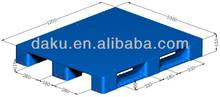 WDD-1210PCH8 - Plastic Pallet with Iron Bars