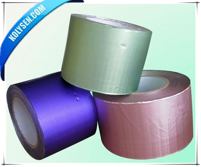 Une feuille d'aluminium