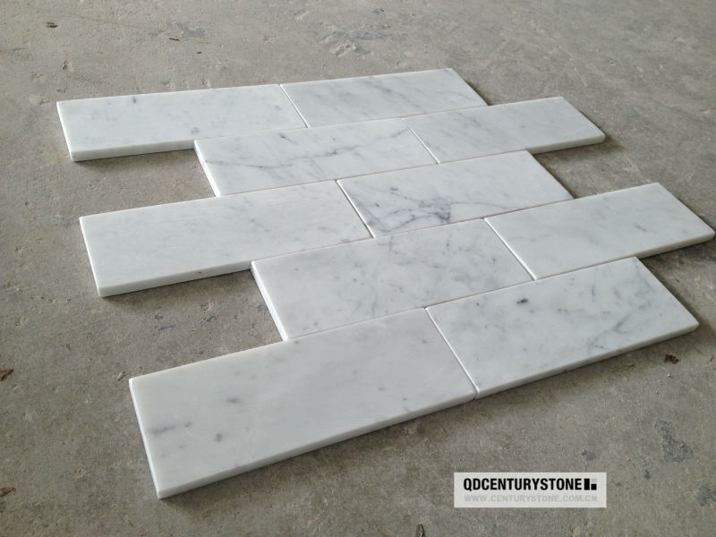 carrara wit marmeren tegels voor de badkamer, keuken vloer en wand te Wandtegels Badkamer Zwart ~ carrara wit marmeren tegels voor de badkamer, keuken vloer en wand te