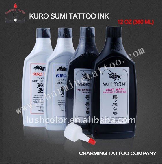 See larger image: KURO SUMI Tattoo ink Outlining. Add to My Favorites