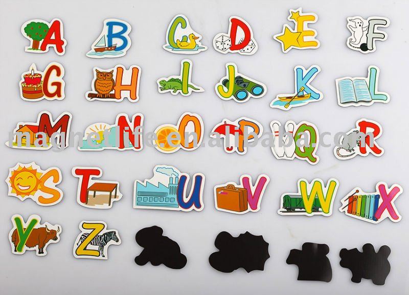 26 letters magnetic sticker China Mainland 