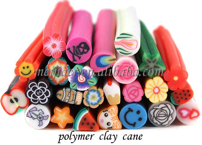 See larger image nail art polymer clay