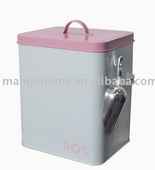 China Food Dog. Metal Dog Food Container(China