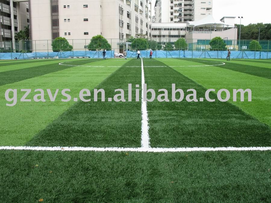 soccer field grass. Synthetic grass for soccer