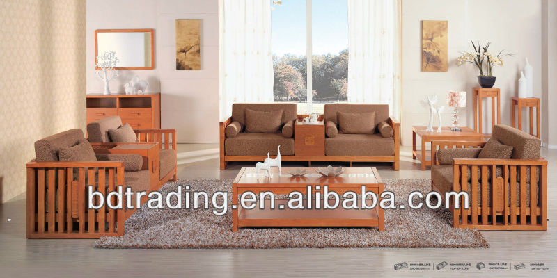 Oak Wooden Sofa Set, View Wooden Sofa Design, TRULENE Product ...