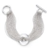 encanto pulsera de moda de joyería de plata de la cadena - BR186