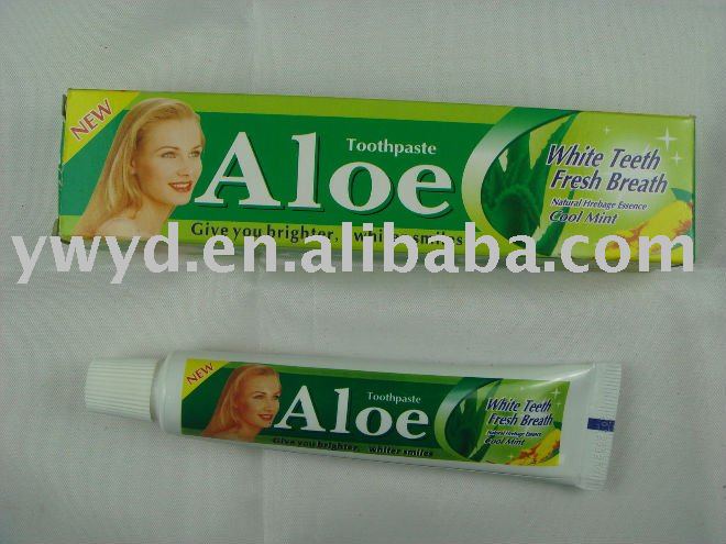 aloe toothpaste