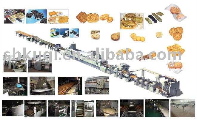 Hard & Soft Biscuit Making Machine in China