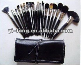 Professional Makeup Case on Pcs Professional Goat Hair Makeup Brushes Set With Case  View Cosmetic