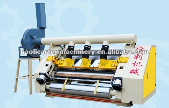 Full automatic flute laminator machine