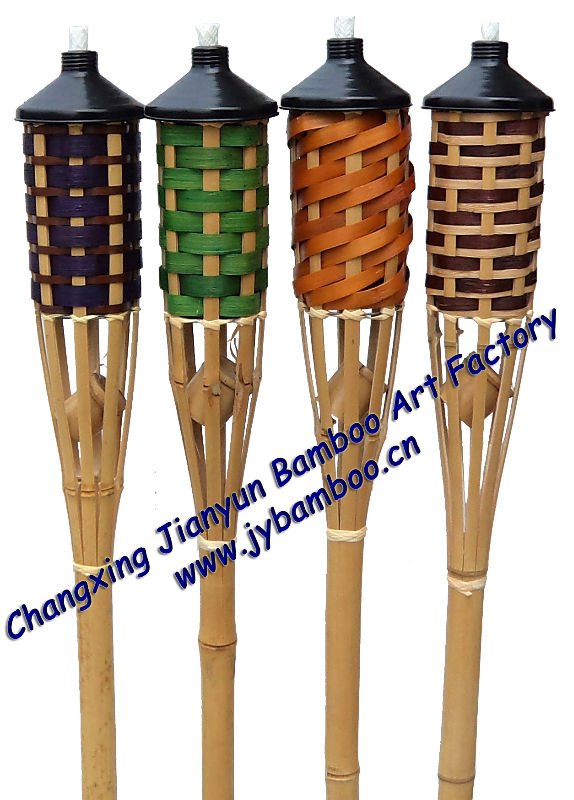 artesanato de bambu para jardim:Bamboo Tiki Torches artesanato de bambu para jardim:Bamboo Tiki Torches