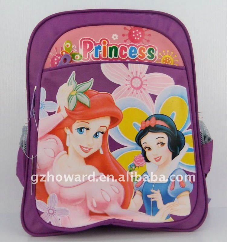 sac d'école de la fille bon marché de Cendrillon pour la fille sac d'école de la fille bon marché de Cendrillon pour la fille
