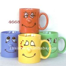 coffee mug face