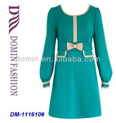 Long Sleeve Shift Dress on Vintage Inspired Long Sleeve Lycra Knitted Jersey Dress Shift Dress