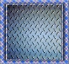 floor using checkered plate with diamond pattern