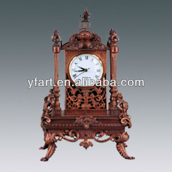 Quartz bronze clock_LJQT 06004