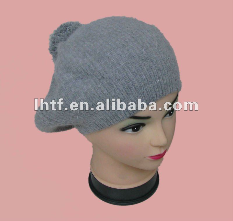 Ladies Beanie Hat Knitting Pattern images