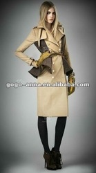 2013 New Fashion Long Wool Coat for Women