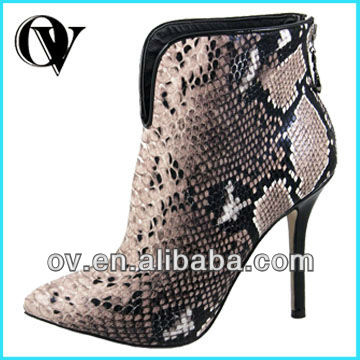 Celebrity Clothing on New Fashion Celebrity Snake Ankle Ladies Boots Ov 582a 8  View Fashion