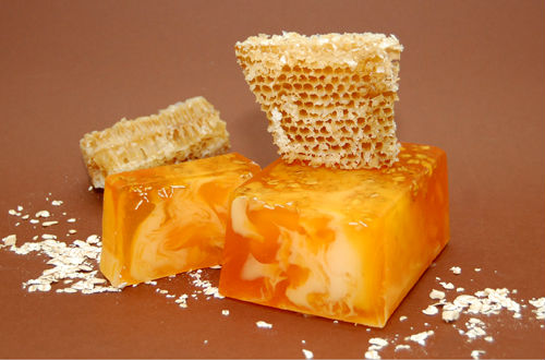 Мыло с медом и молоком