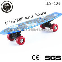 popular plastic 17 inch ABS mini skateboard