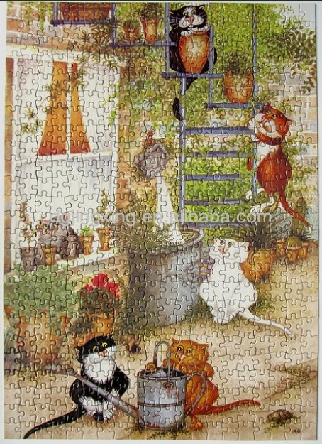เข้ามาเลี้ยงเด็กกันเถอะ...!! (ตอน 2) 2015_The_Cat_Secret_Garden_1000_pieces