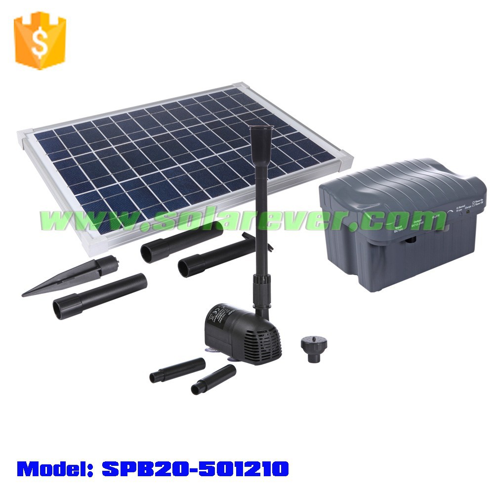 Solar Power Submersible Water Pump System (SPB20-501210), View solar 
