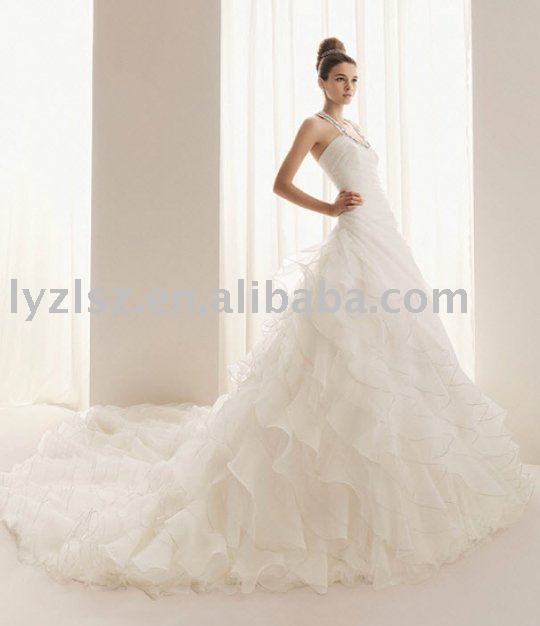 See larger image HY1837 high quality gorgeous fashion wedding dress