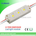 IP65 waterproof 0.3W 3leds smd3528 led module light