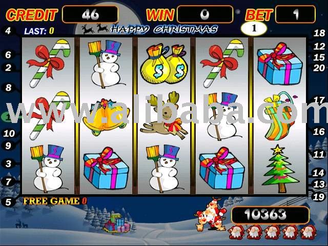 Casino and slot games pcb products, buy HAPPY CHRISTMAS Casino