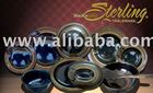 Black n Gold Melamine tableware, dinnerset, dinner set with artistic designs