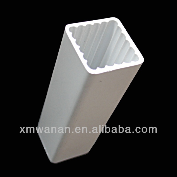 Tubos cuadrados de pvc