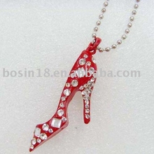 Shoe Pendant Necklace