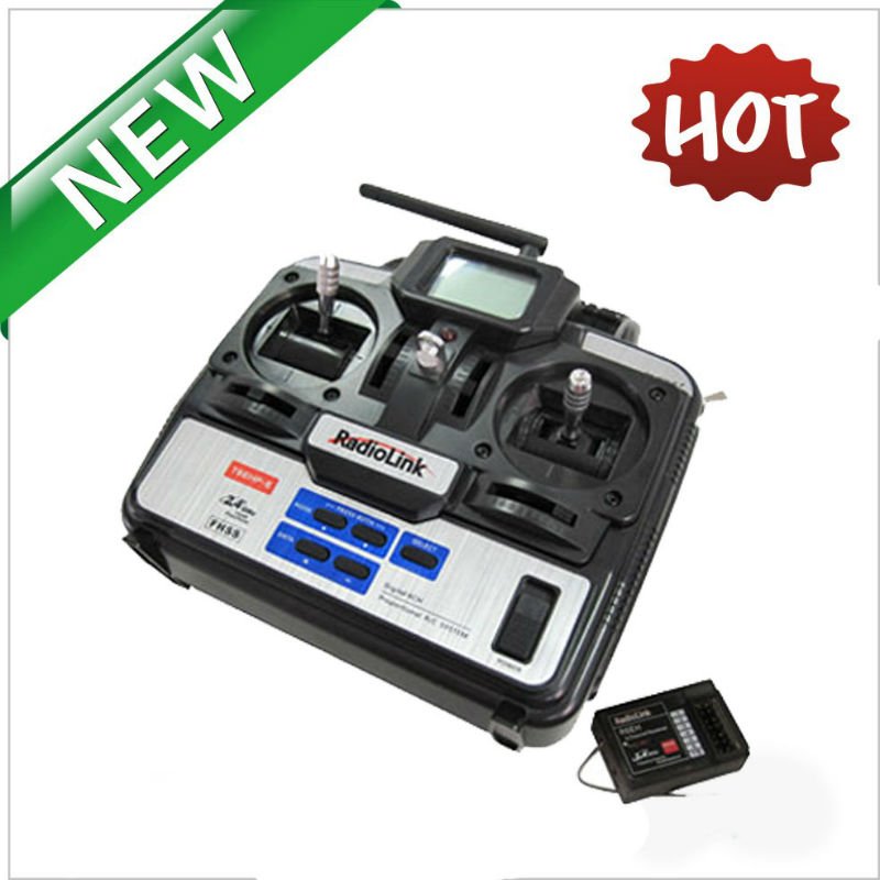 Rc transmitter and receiver 6ch 2.4 ghz transmitter, drone with camera