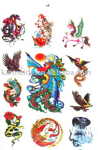 See larger image: Fashion Water Tattoo Sticker. Add to My Favorites