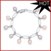 encima joyas por mayor calidad de las perlas pulsera-BR108