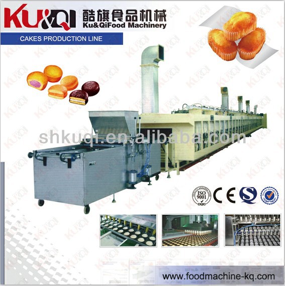 KQ/CK600 -1000 Complete Automatic Cake Production Line