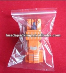 Plastic zip bag for packing little thing